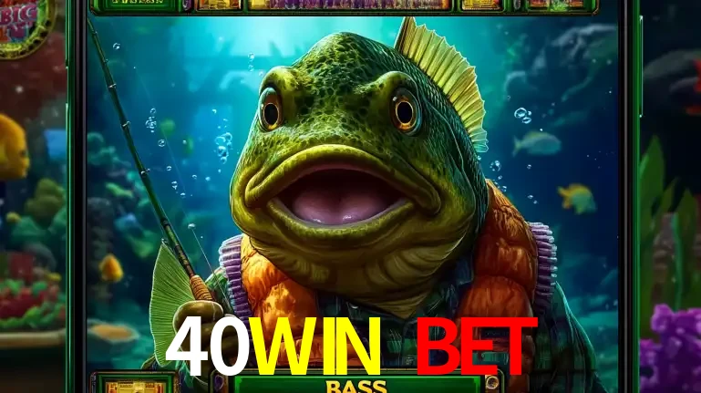 Personagem de peixe pescador do popular jogo de slot com tema de pescaria, uma das emocionantes opções de caça-níqueis para jogar e ganhar no cassino 40WIN BET.